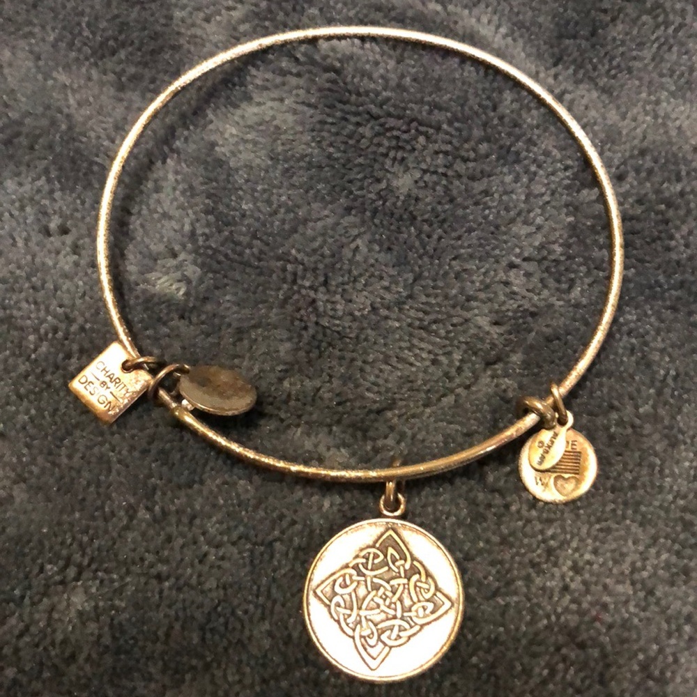 Alex and Ani silver bracelet